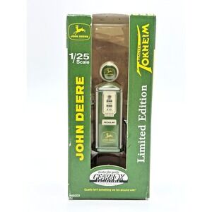 1:25 Scale John Deere 1950's Diecast OKEIM Gas Pump Limited Edition Gearbox NIB